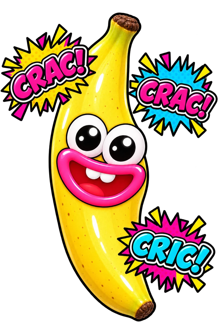 Banane Mizu Pop verticale