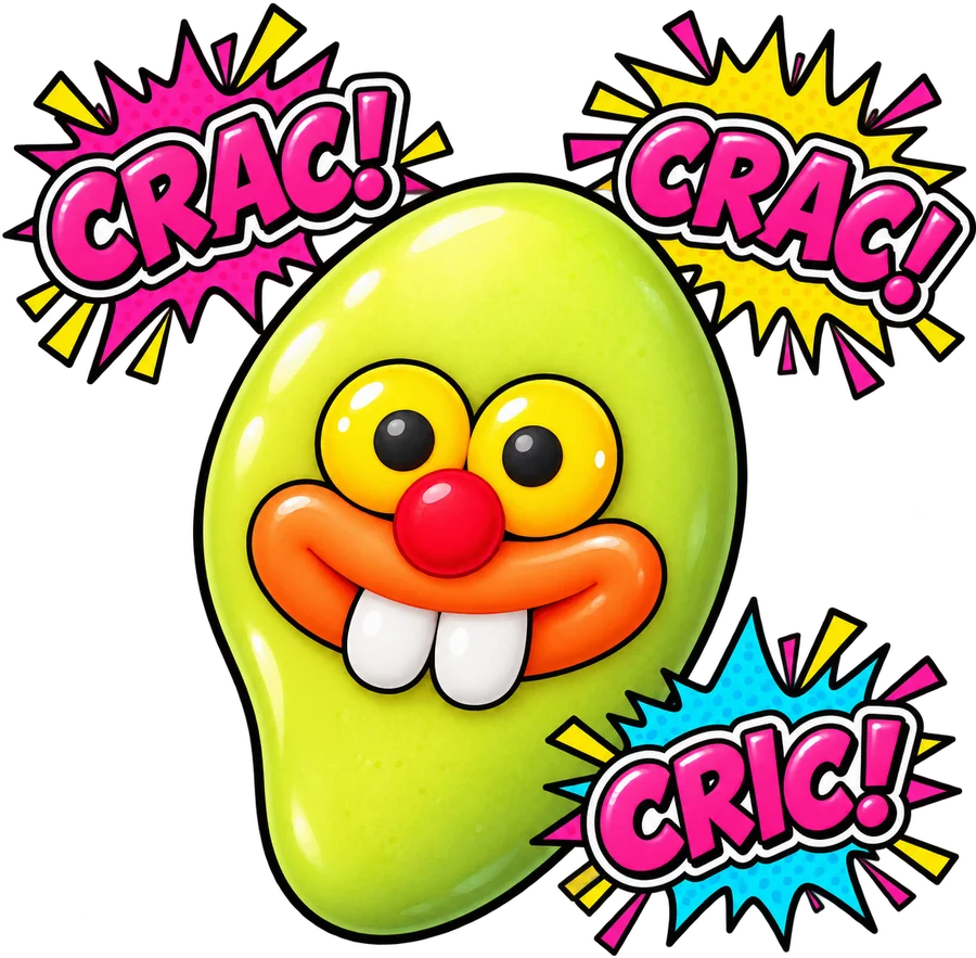 Mangue Mizu Pop, expression farceuse